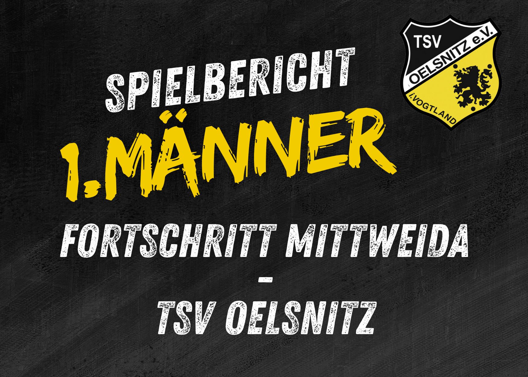 Regionsoberliga Chemnitz Männer: Fortschritt Mittweida – TSV Oelsnitz 33:25 (18:12)